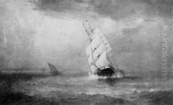 Close To Shore Oil Painting by Johnson, Marshall