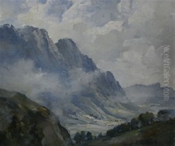 Mount Roland, Tasmania Oil Painting by Robert Johnson