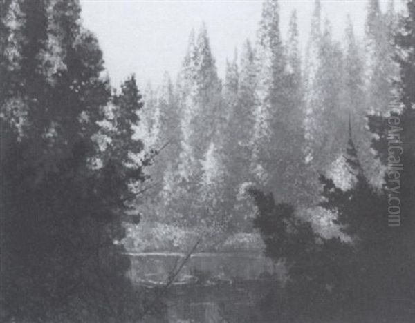 Miracle Of Morning Oil Painting by Francis Hans Johnston