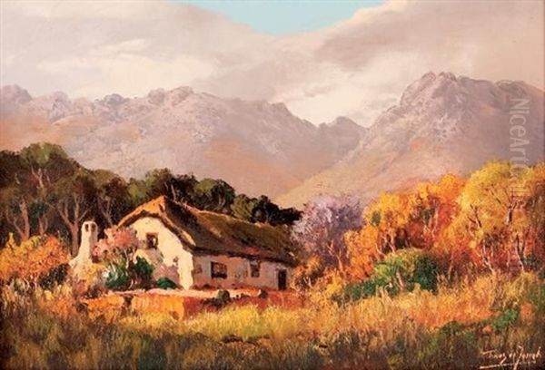 Looming Storm Oil Painting by Tinus de Jongh