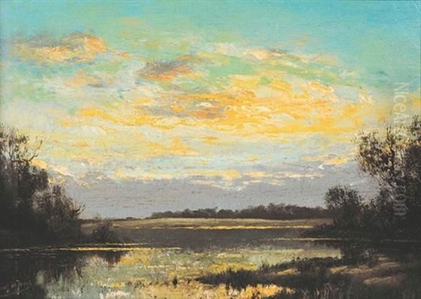 Cape Flats Oil Painting by Tinus de Jongh