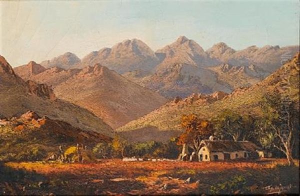 Bokkeveld, Northern Cape Oil Painting by Tinus de Jongh