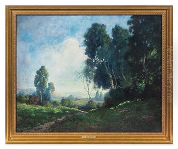 Morning Landscape, California Oil Painting by Carl Henrik Jonnevold