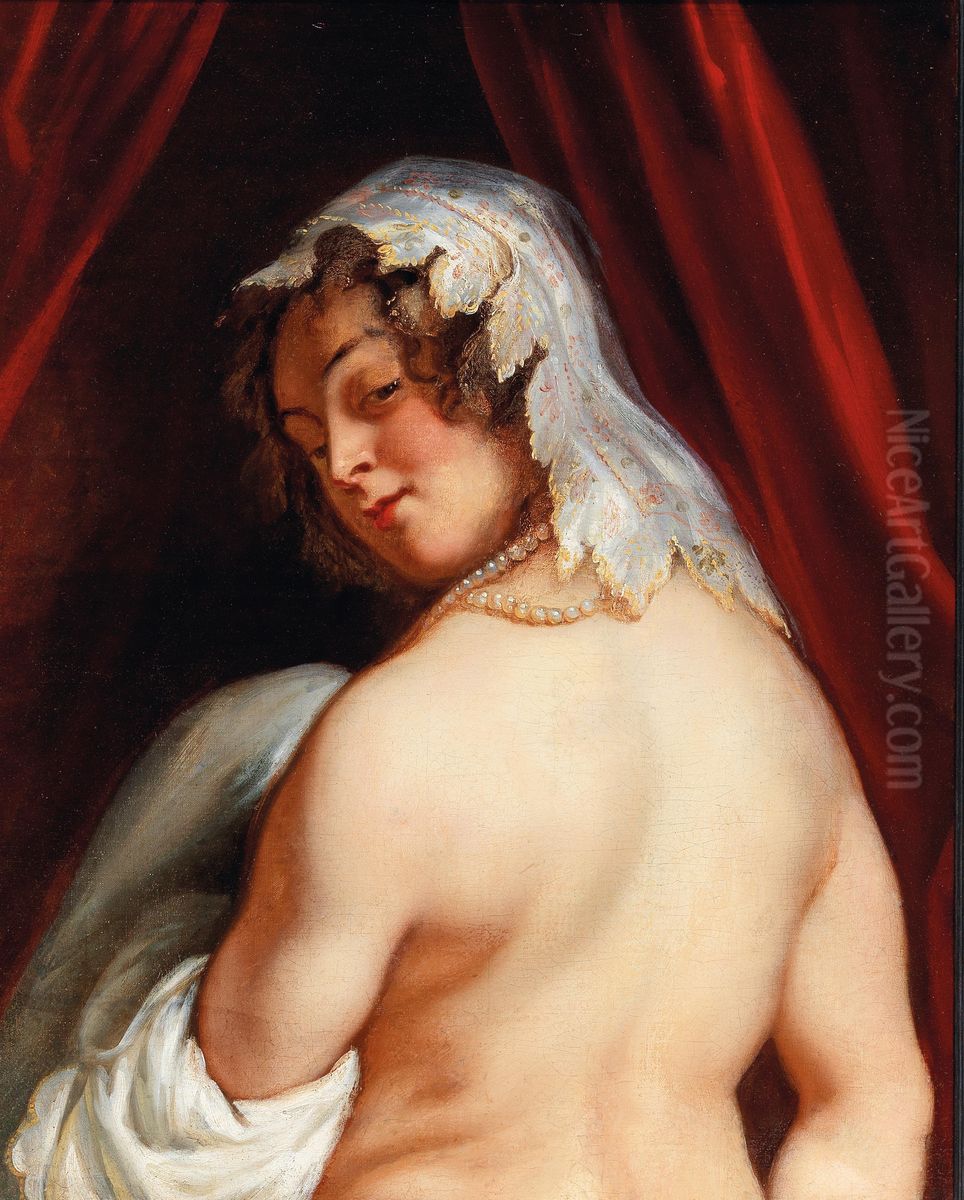 The Wife Of King Candaules Oil Painting by Jacob Jordaens