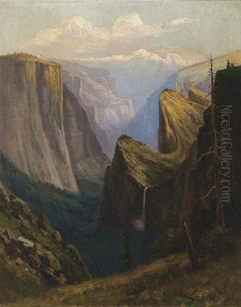 Yosemite Oil Painting by Christian A. Jorgensen