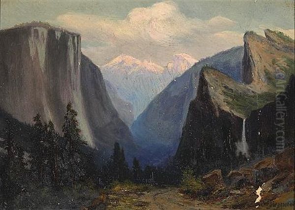 Yosemite Oil Painting by Christian A. Jorgensen