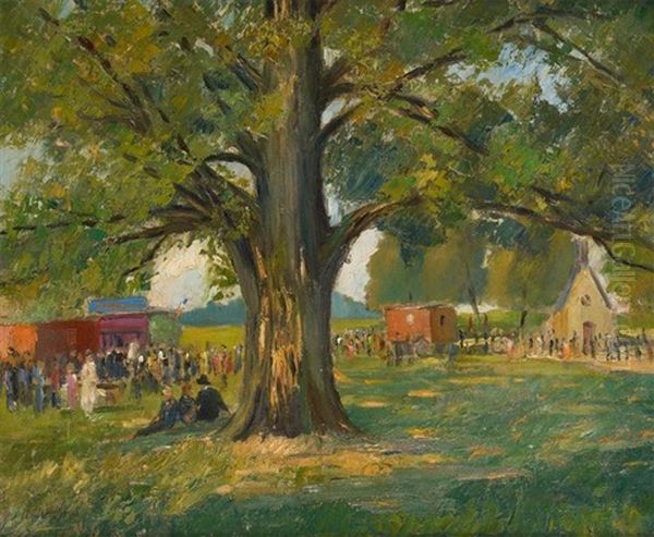 Le Dejeuner Sous L'arbre Oil Painting by Albert Joseph
