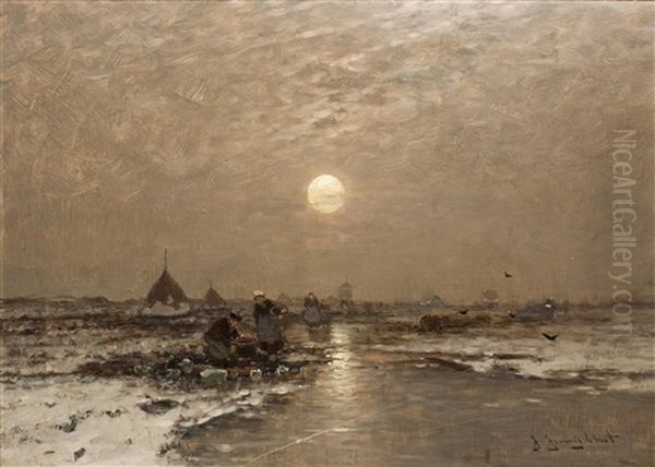 Ohne Titel Oil Painting by Johann II Jungblut