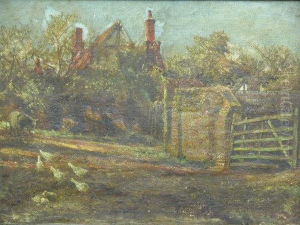 The Trespasser Oil Painting by Walter D. Batley