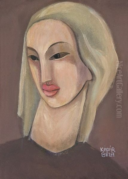 Portrait Oil Painting by Bela Kadar