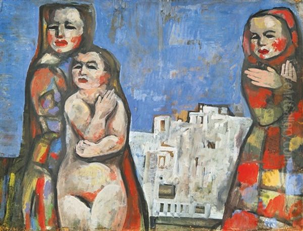 Women Oil Painting by Bela Kadar