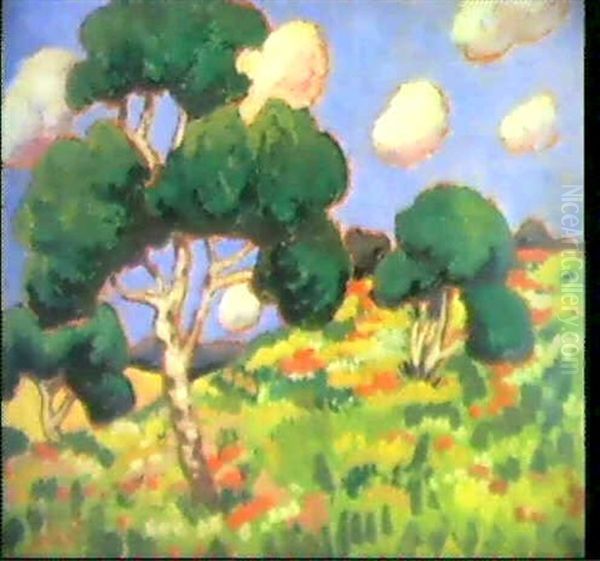 Sommertag Oil Painting by Bela Kadar