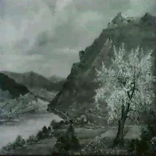 Fruhling Oil Painting by Josef Kafka