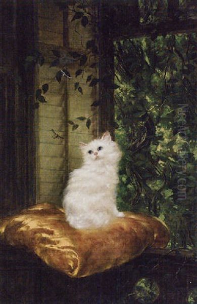 Contemplating Consequences Oil Painting by Carl Kahler