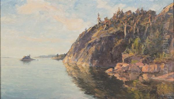 Untitled Oil Painting by Gottfrid Kallstenius