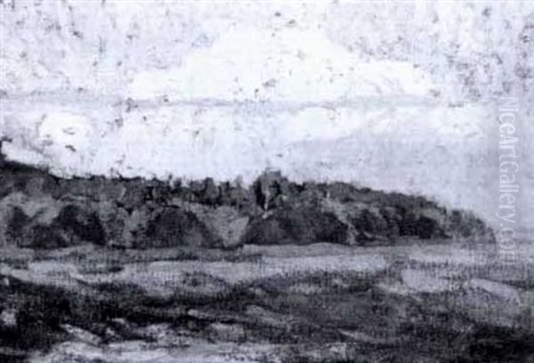 Sommarkvall, Kallvik Oil Painting by Gottfrid Kallstenius