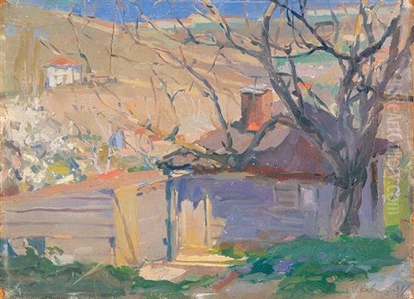 Peyzaj Oil Painting by Naci Kalmukoglu