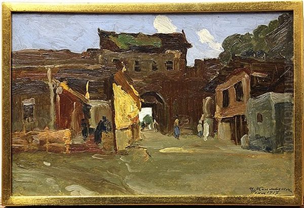 Beijing, China Oil Painting by Ivan Leonardovich Kalmykov