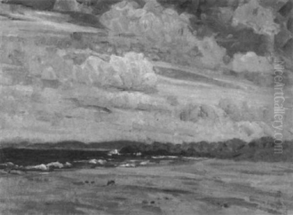 Herbsttag Auf Rugen Oil Painting by Egon von Kameke