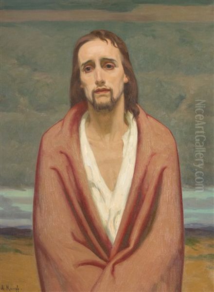 Der Einsame Oil Painting by Arthur Kampf