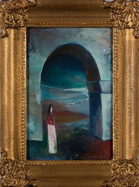 Alone Oil Painting by Ole Kandelin