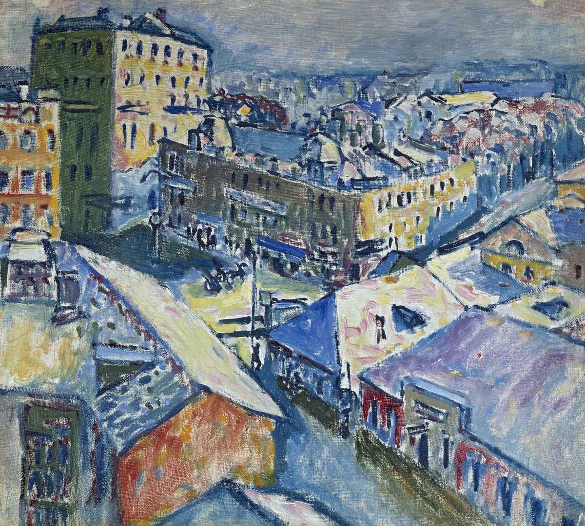 Zubovsky Platz Oil Painting by Wassily Kandinsky