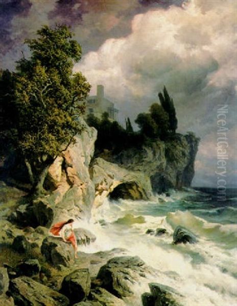 Hero Oil Painting by Edmund Friedrich Kanoldt