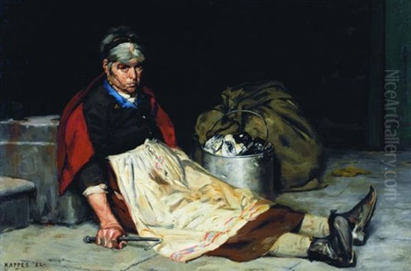 Is Life Worth Living? Oil Painting by Kappes, Alfred