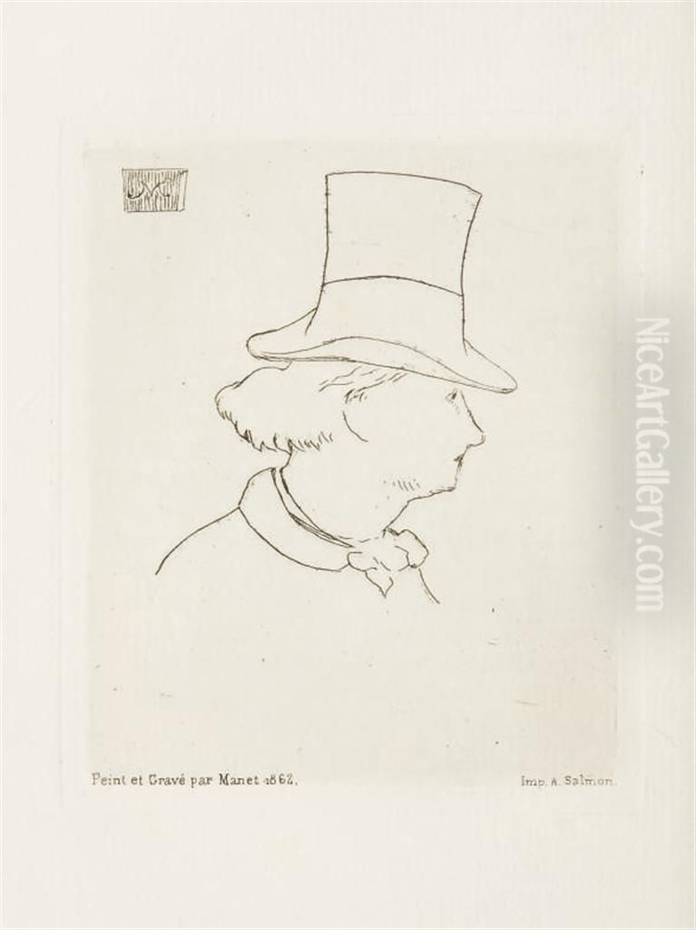 Sans Le Dernier Oil Painting by Charles Baudelaire