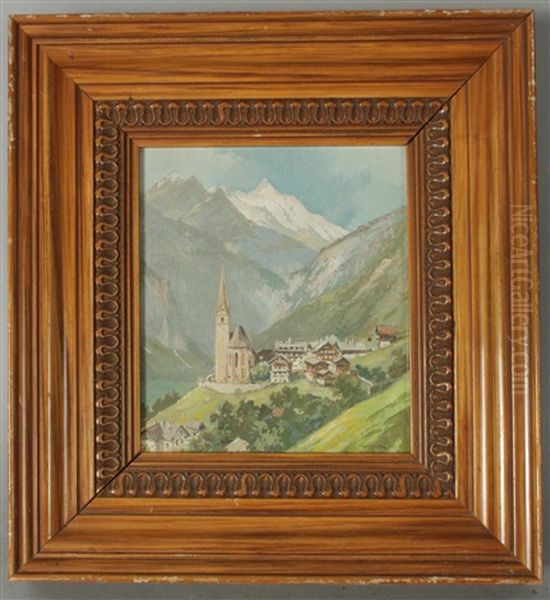 Heiligenblut Mit Dem Grosglockner Oil Painting by Paul Kaspar