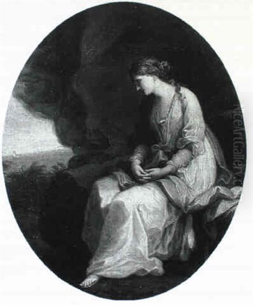 Muses Oil Painting by Angelika Kauffmann