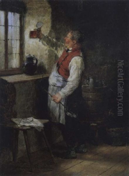 Der Gastwirt Oil Painting by Hugo Kauffmann