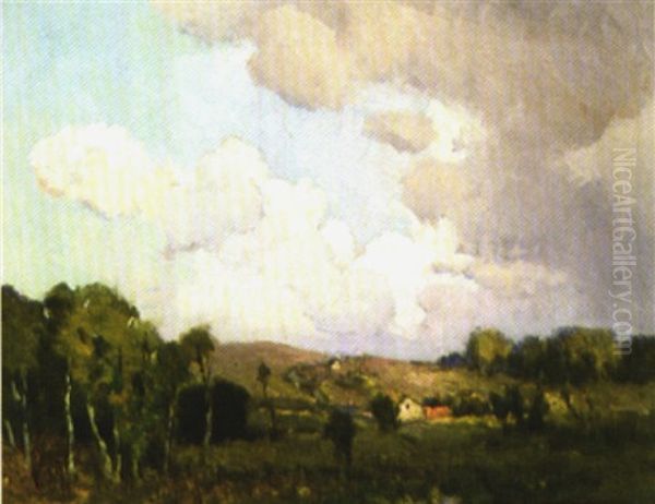 Landscape #18 Oil Painting by William Jurian Kaula