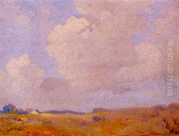 Impressionistic Landscape Oil Painting by William Jurian Kaula