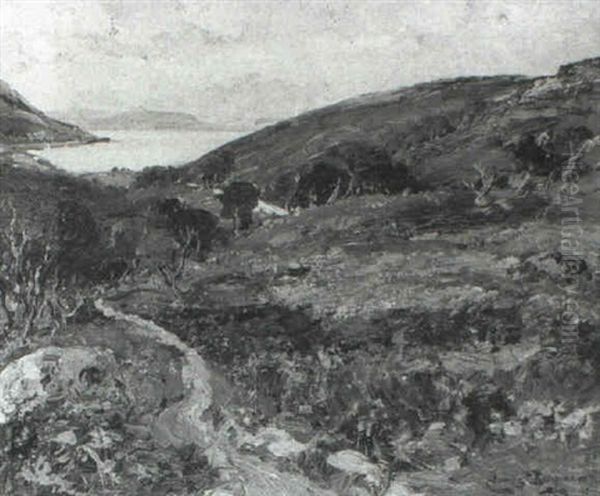 Along The Kyles Of Lochalsh Oil Painting by James Kay