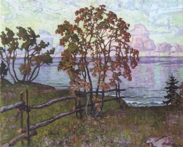 Ryabinushka Oil Painting by AD Kaygordov