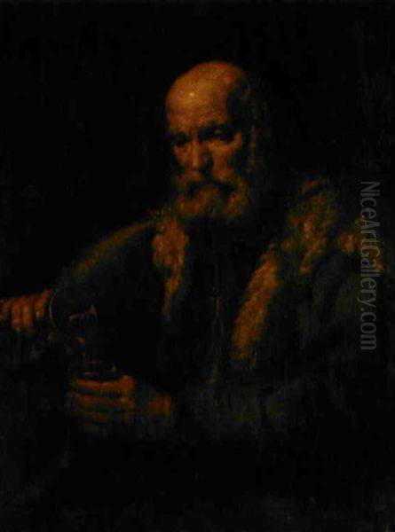 Porfeta Oil Painting by Bernhard Keil, Monsu Bernardo