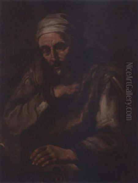 Allegorie De L'hiver Oil Painting by Bernhard Keil, Monsu Bernardo