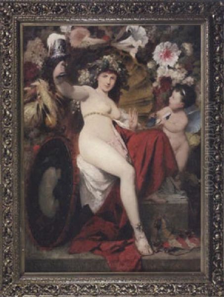 Stiftungsfest Oil Painting by Ferdinand Keller