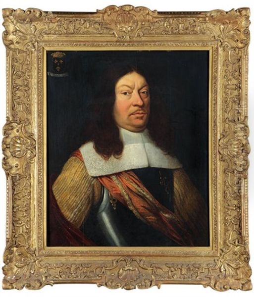 Portrait Du Duc D'albe (?) Oil Painting by Willem Adriaensz Key