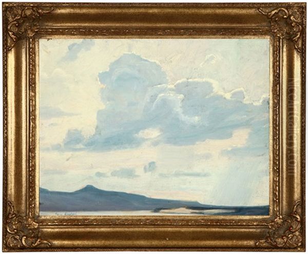 Atmospheric Landscape Oil Painting by Aaron Edward Kilpatrick