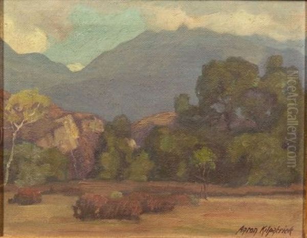 The Cliffs, Trabuco Canyon Oil Painting by Aaron Edward Kilpatrick