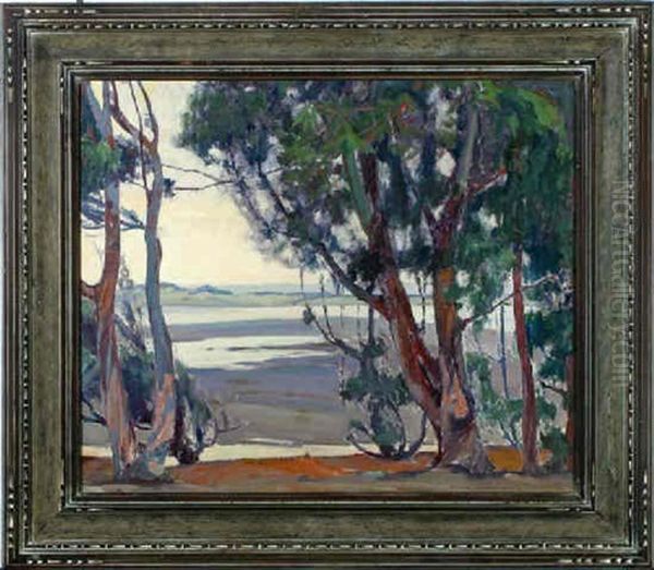 A Grey Day Oil Painting by Aaron Edward Kilpatrick