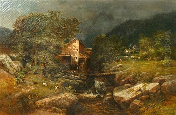 Untitled Oil Painting by George W. King