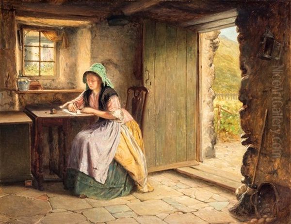 La Lettre Oil Painting by Haynes King