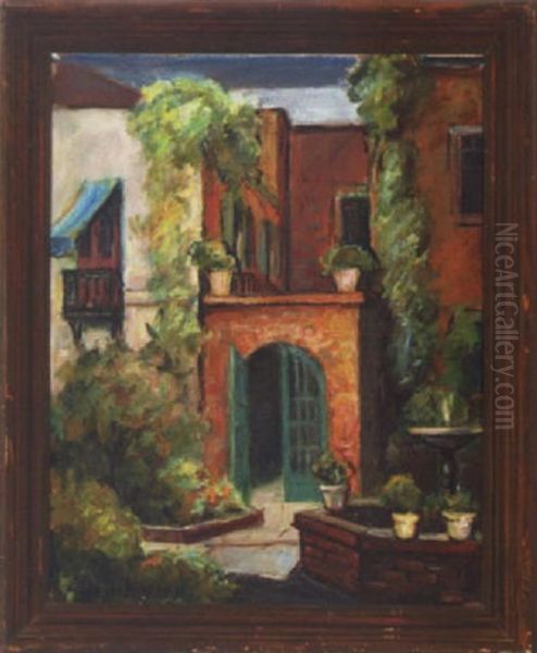 Little Theatre Oil Painting by Alberta Kinsey