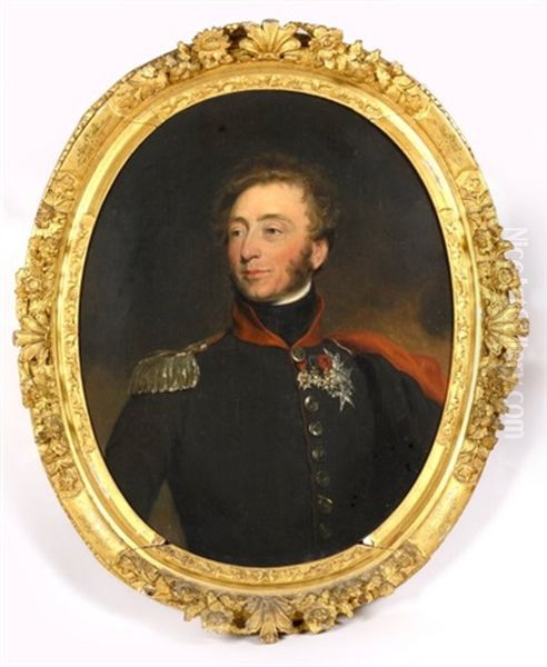 Portrait Du Duc D'angouleme Oil Painting by Francois Josephe Kinson