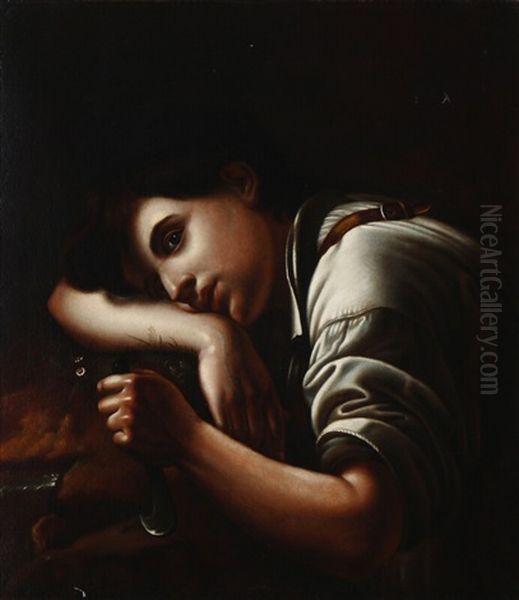 The Young Gardener Oil Painting by Orest Kiprensky