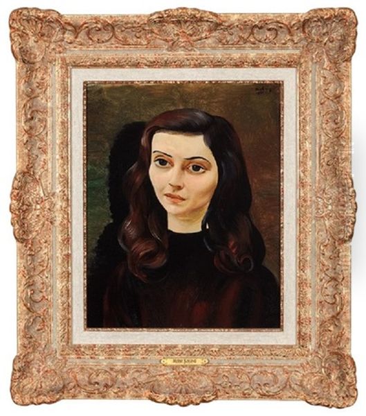 Portratt Av Ung Furste Oil Painting by Jean Kisling