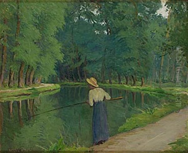 I Vantan Pa Napp Oil Painting by Joseph Milner Kite